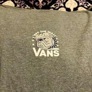 Vans t shirt bulldog